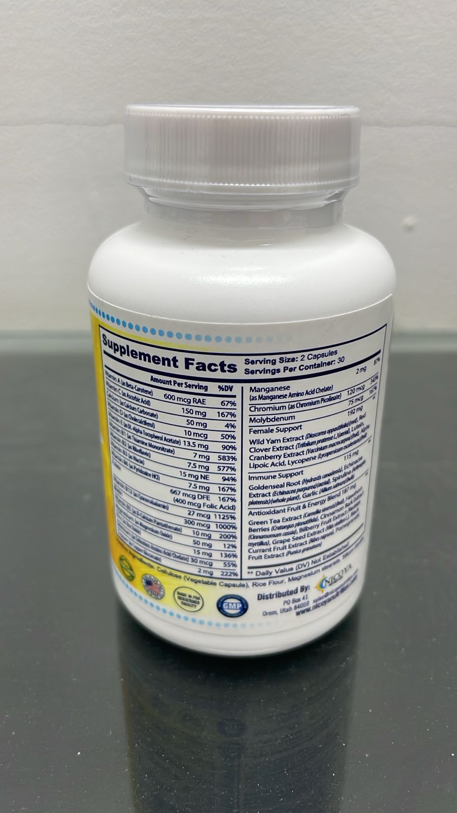Women's Multivitamin 500 mg - 60 Cápsulas - Image 2